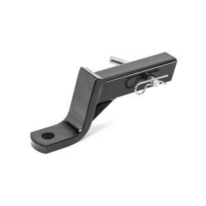 Receiver Ball Mount Adapter with 4" Drop