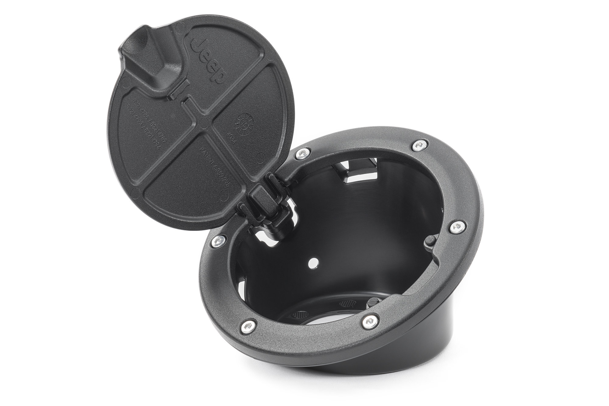 Fuel Filler Door in Chrome for Jeep Wrangler JK 2007-2018 Unlimited - Image 3