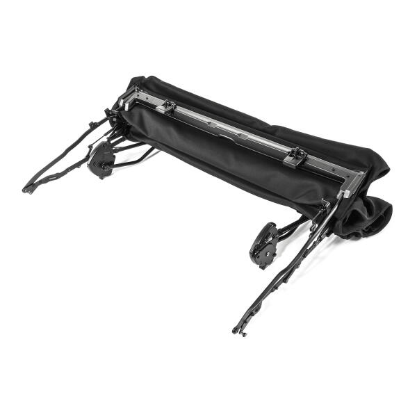 Twill Soft Top Kit in Black with Tinted Windows for Jeep Wrangler JL Unlimited 2018-2025 - Image 3