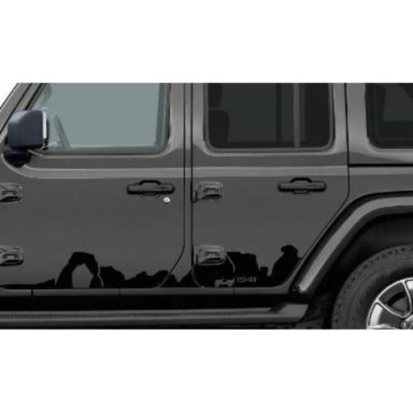 Mopar Mountain Side Graphic 2018 Jeep Wrangler Unlimited JL