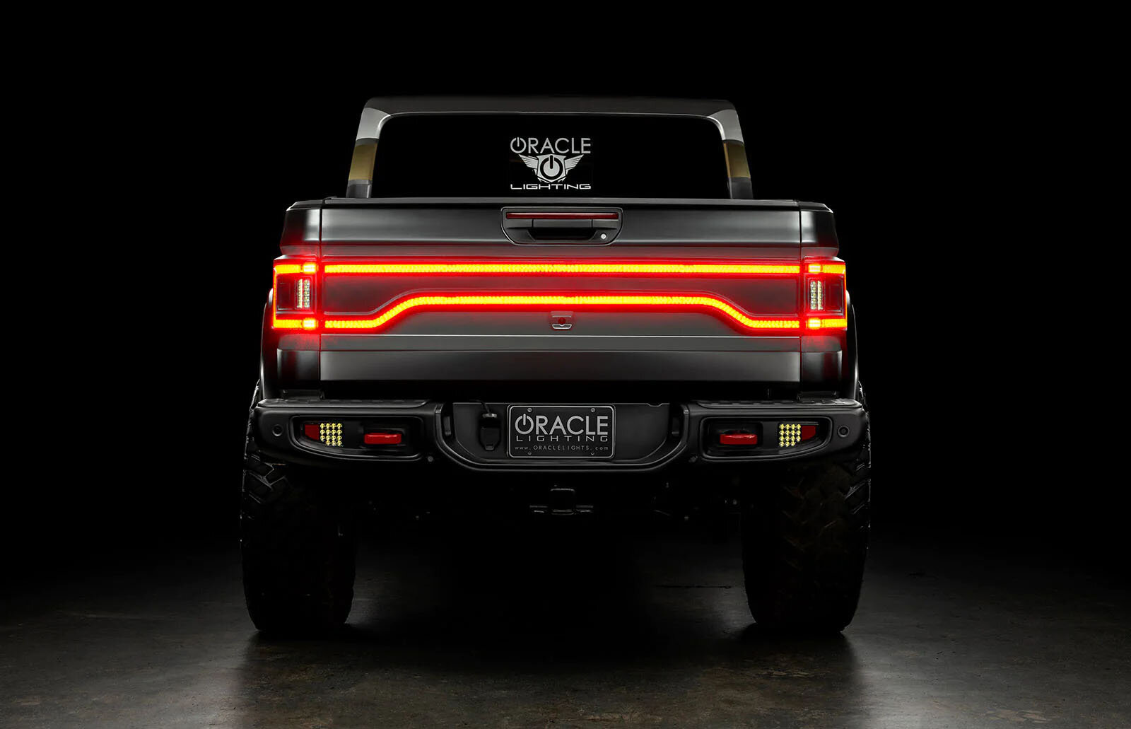 Flush Mount LED Tail Lights Black Series Tinted for Jeep Gladiator JT 2020-2024 - Image 5