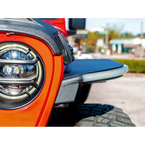 Front Metal Max Fender Flare Kit Jeep Wrangler JL and Gladiator JT 2018-2024 - Image 4