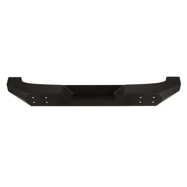 The Rugged Ridge Full Width Rear Bumper is the perfect complement to a Spartan Front Bumper on your Jeep Wrangler JK. This one piece design gives you a rugged off road look without hitting you hard in the wallet. The sturdy steel construction with welded ends will take whatever the outdoors throw at it while the center section features a recess to give you plenty of clearance to fit a larger spare tire if you are running larger tires on your JK. The integrated shackle plates are anchored to the frame giving you a solid recovery point if you every need to be pulled out of a sticky situation. - Image 4