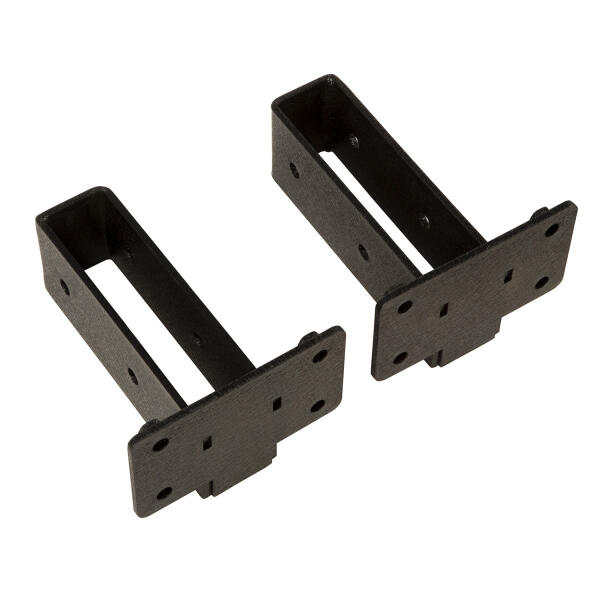 The Rugged Ridge Full Width Rear Bumper is the perfect complement to a Spartan Front Bumper on your Jeep Wrangler JK. This one piece design gives you a rugged off road look without hitting you hard in the wallet. The sturdy steel construction with welded ends will take whatever the outdoors throw at it while the center section features a recess to give you plenty of clearance to fit a larger spare tire if you are running larger tires on your JK. The integrated shackle plates are anchored to the frame giving you a solid recovery point if you every need to be pulled out of a sticky situation. - Image 6