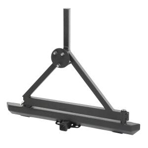 SRC Classic Rear Bumper W/O D-Rings For 76-06 CJ/YJ/TJ/LJ W/ Tire Carrier