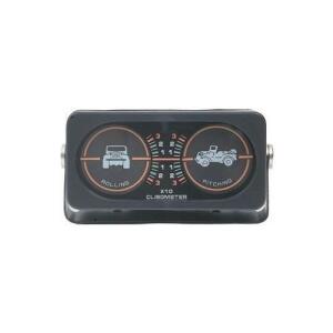 CLINOMETER W/ JEEP GRAPHIC & COMPASS ILLUMINATED UNIVERSAL
