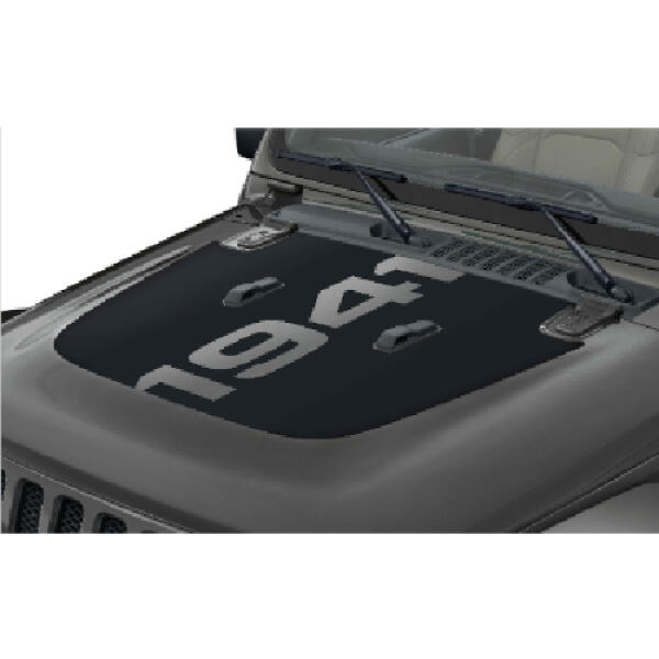 "1941" Hood Decal Jeep JL and Unlimited JL,JT 2018-2020