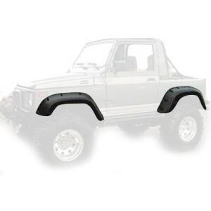 6" Coverage Pocket Style Fender Flare Kit Set of 4 1986-1995 Suzuki Samurai