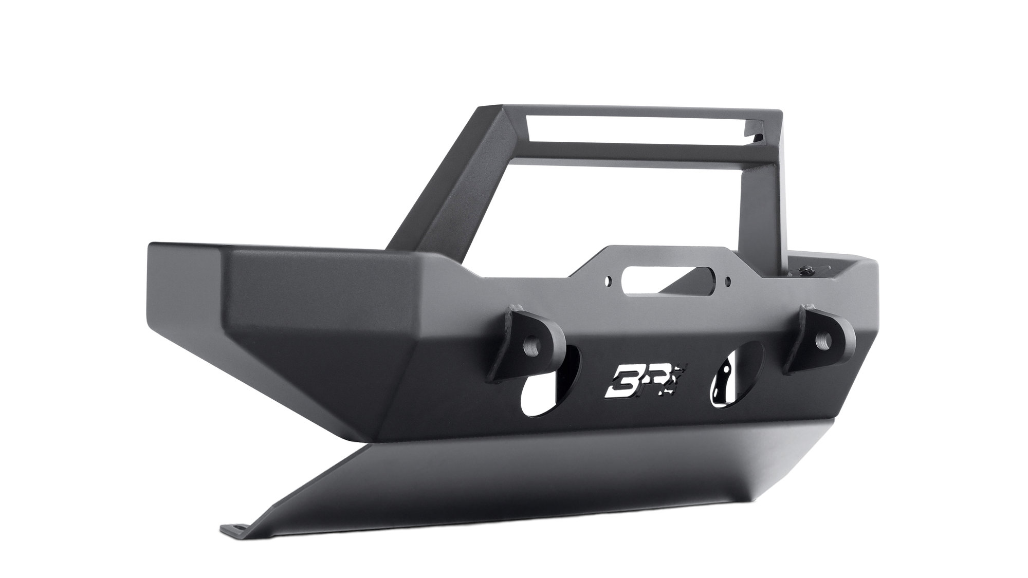 Front Bumper Skid Plate for Jeep Wrangler JL 2018-2024 with Body Armor Front Winch Bumper - Image 2