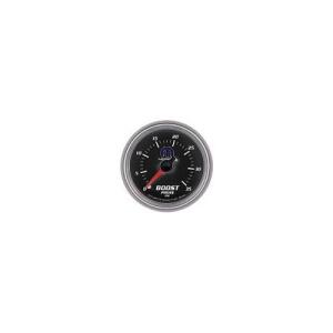 Boost Vacuum Gauge Full Sweep Mechanical 2 1/16" Black Dial 0-35 PSI Range from MOPAR