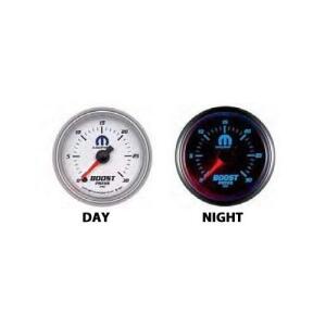 Boost Vacuum Gauge Full Sweep Electronic 2 1/16" White Dial 0-30 PSI from MOPAR