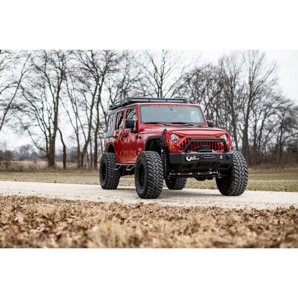 Replacement Grille Angry Eyes for Jeep Wrangler JK 2007-2018 - Image 4