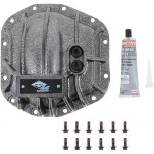 Dana 44 Differential Cover in Gray for Rear Dana 44 on Jeep Wrangler JL and Gladiator JT 2018-2025