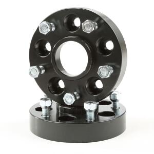 Wheel Adapters, 1.25 Inch, 5x4.5 to 5x5 for Jeep XJ 84-01,ZJ 93-98,TJ 97-06