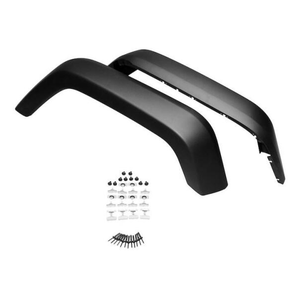 Smooth Paintable Fender Flare Kit for Jeep Wrangler JK 2007-2018 - Image 4