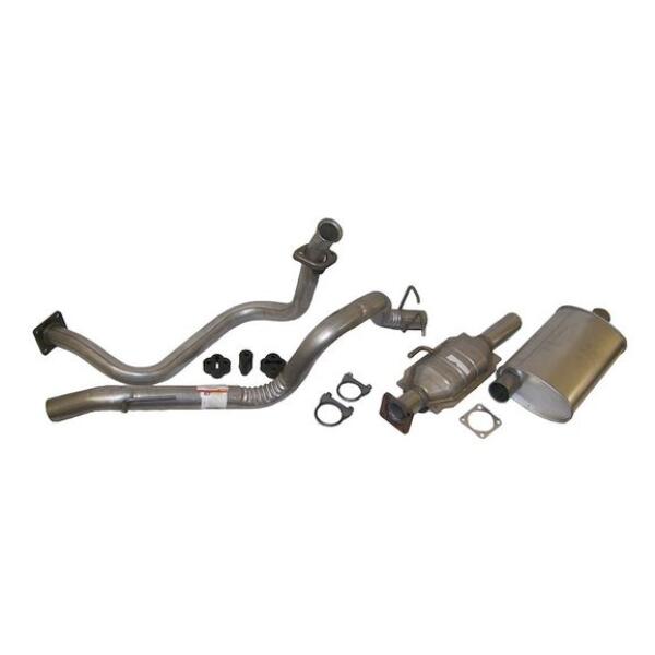 complete exhaust kit for jeep wrangler yj 1987-1992