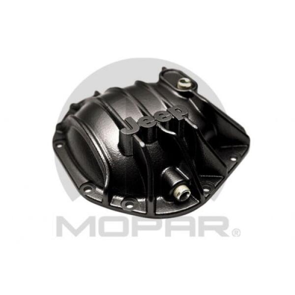 Dana 60 Heavy Ribbed Cast Iron Differential Cover; 2007-2020 Jeep Gladiator JT Wrangler JK JKU & Wrangler JL - Mopar