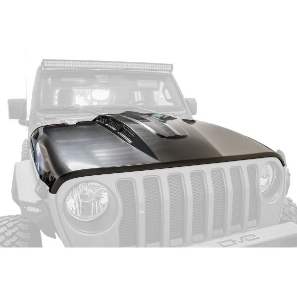 Heat Dispersion Hood for Jeep Wrangler JL Unlimited and Gladiator JT 2018-2025 - Image 4