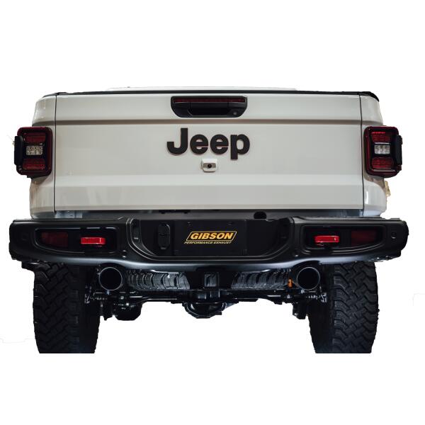 Elite Series Dual Split Cat Back Exhaust System Stainless Steel for Jeep Gladiator JT 2020-2024 - Image 2