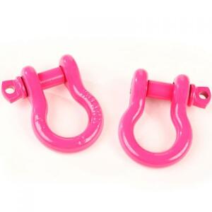 3/4" D-Ring Shackles Pink (Pair)
