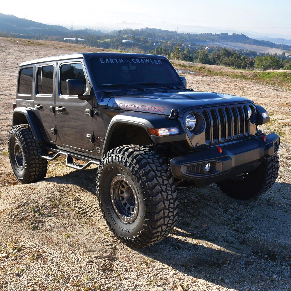 Outlaw Drop Nerf Bars Textured Black for Jeep Wrangler JL 2020 - Image 7