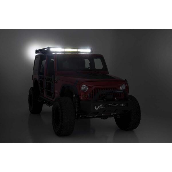 Roof Rack Black Series Lights for Jeep Wrangler JK 2007-2018 - Image 2