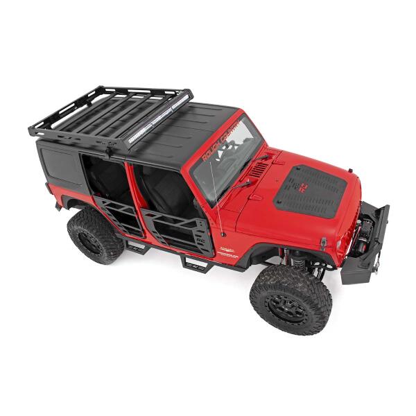 Roof Rack Black Series Lights for Jeep Wrangler JK 2007-2018 - Image 4