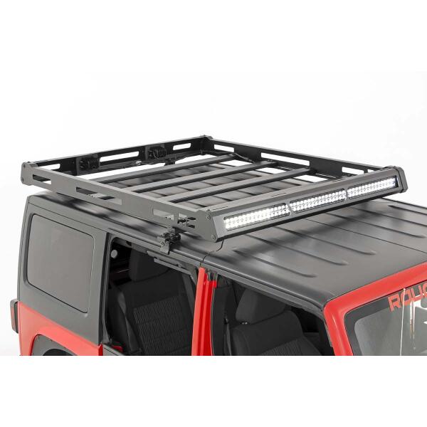 Roof Rack Black Series Lights for Jeep Wrangler JK 2007-2018 - Image 3