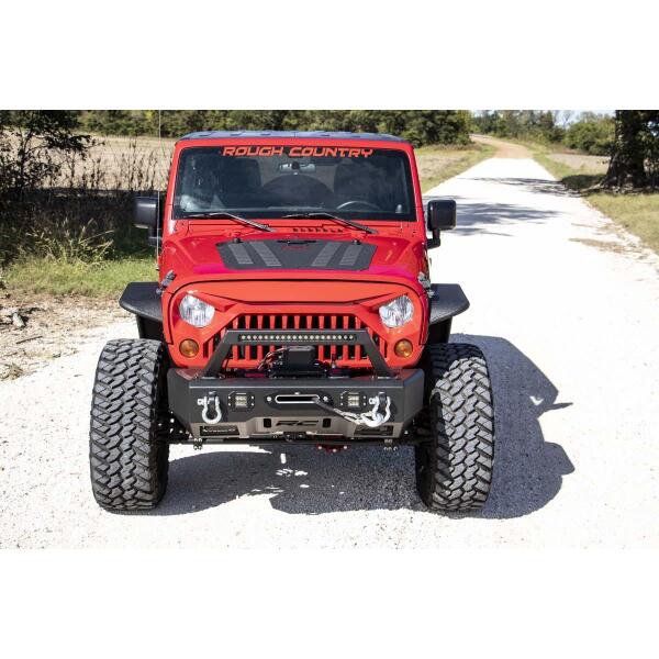 Hood Louver with RC Logo for Jeep Wrangler JK 2007-2018 - Image 6