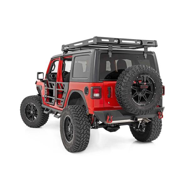 Roof Rack Black Series Lights for Jeep Wrangler JL 4WD 2018-2023 - Image 3