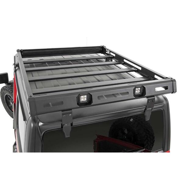 Roof Rack Black Series Lights for Jeep Wrangler JL 4WD 2018-2023 - Image 4