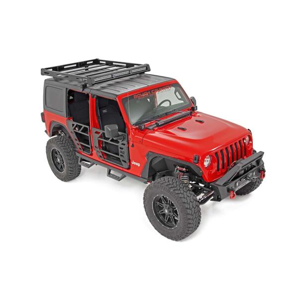 Roof Rack Black Series Lights for Jeep Wrangler JL 4WD 2018-2023 - Image 2