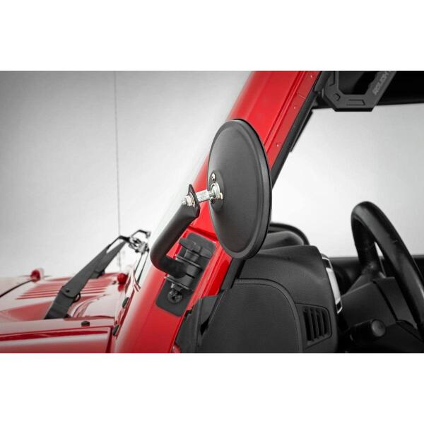 Round Trail Mirror for Jeep Wrangler JK 2007-2018 - Image 3