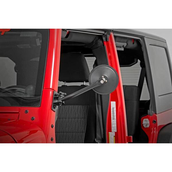 Round Trail Mirror for Jeep Wrangler JK 2007-2018 - Image 5