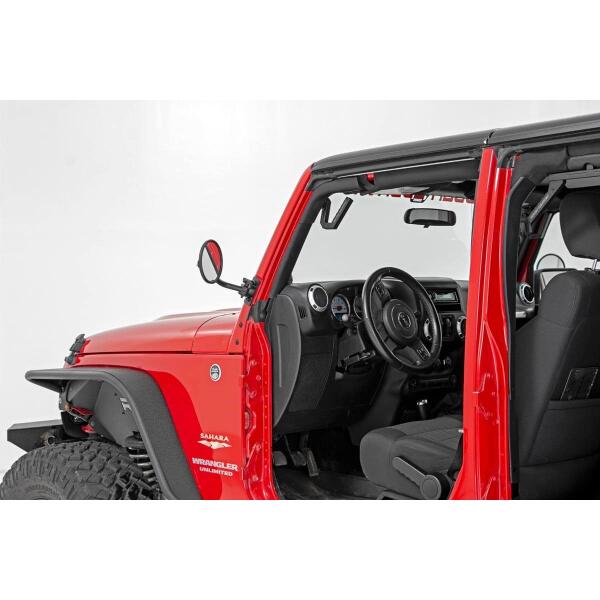 Round Trail Mirror for Jeep Wrangler JK 2007-2018 - Image 4
