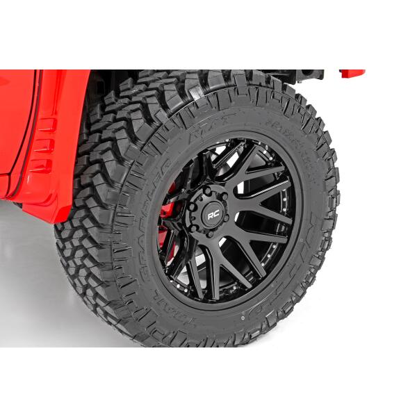 Rough Country 95 Series Wheel One-Piece Gloss Black 20x105x5-19mm - Image 4