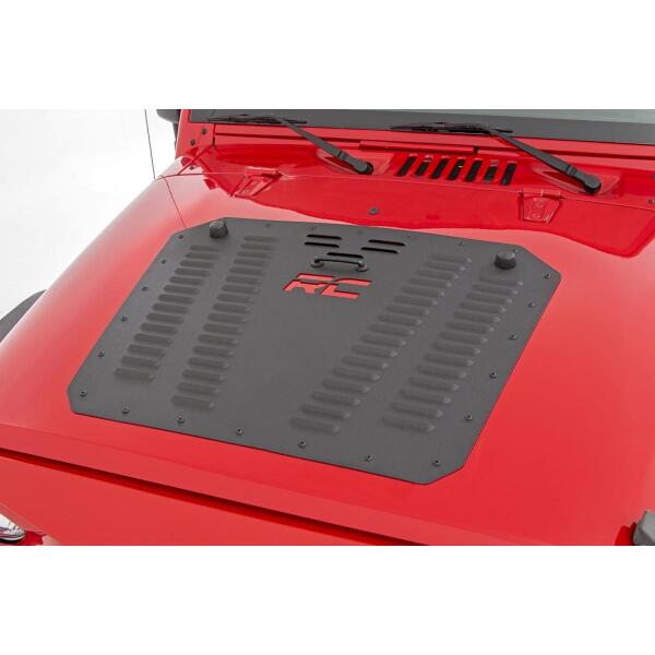 Hood Louver with RC Logo for Jeep Wrangler JK 2007-2018