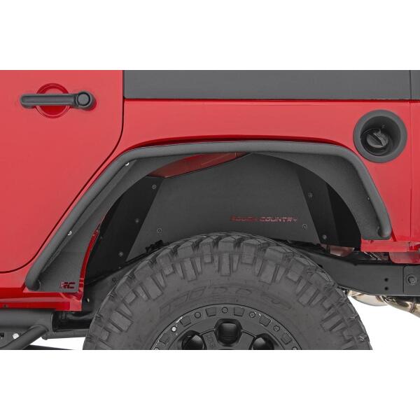 Rear Tubular Fender Flares for Jeep Wrangler JK 2007-2018 - Image 2