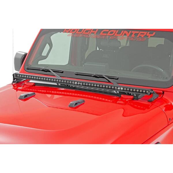 2" Mount LED Light Kit Black Series for Jeep Gladiator JT and Wrangler JL 2018-2025 - Image 2