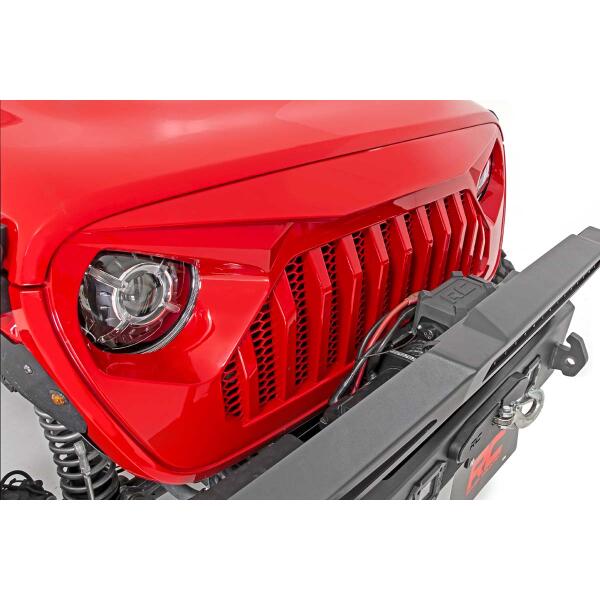 Replacement Grille Angry Eyes for Jeep Gladiator JT 2020-2023 and Wrangler JL 2018-2023 - Image 2