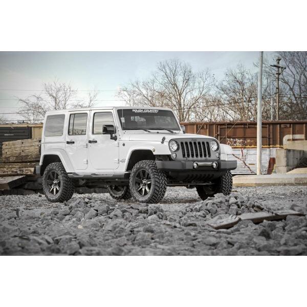 2.5in Suspension Lift Kit with Shock Relocation Brackets for Jeep Wrangler Unlimited JK 2007-2018 - Image 5