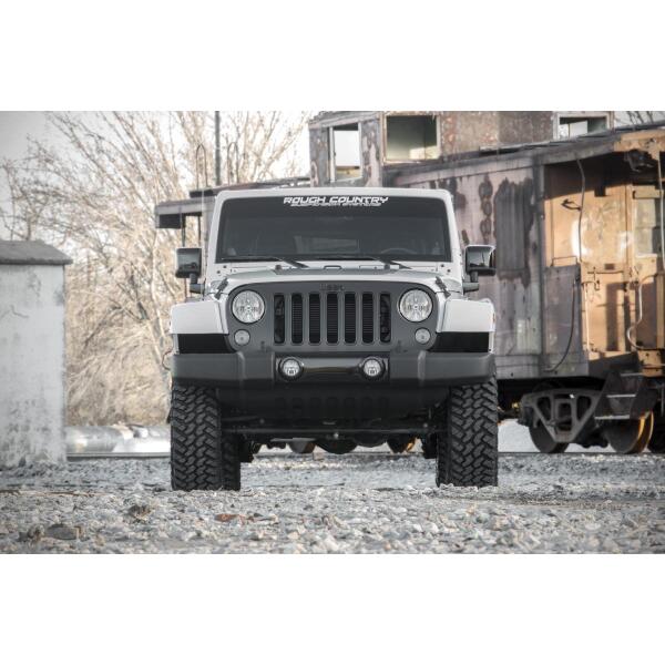 2.5in Suspension Lift Kit with Shock Relocation Brackets for Jeep Wrangler Unlimited JK 2007-2018 - Image 6
