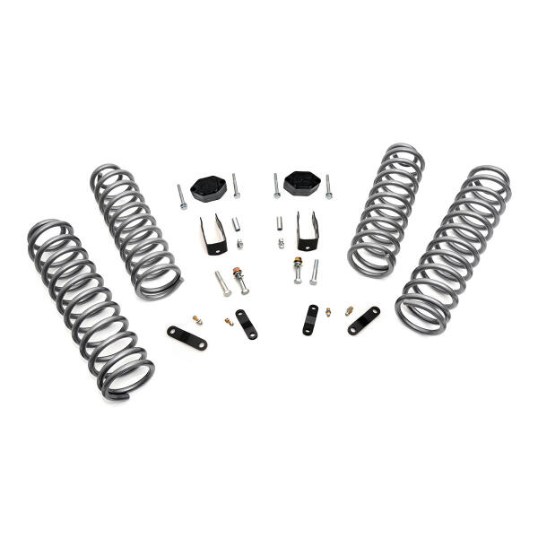 2.5in Suspension Lift Kit with Shock Relocation Brackets for Jeep Wrangler JK 2007-2018