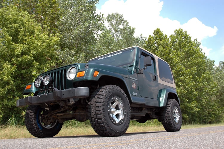 1.5in Spacer Lift Kit without Shocks for Jeep Wrangler TJ 1997-2006 - Image 2
