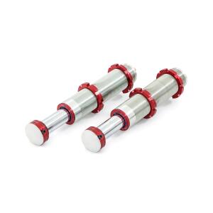 hydraulic travel bump stop pair