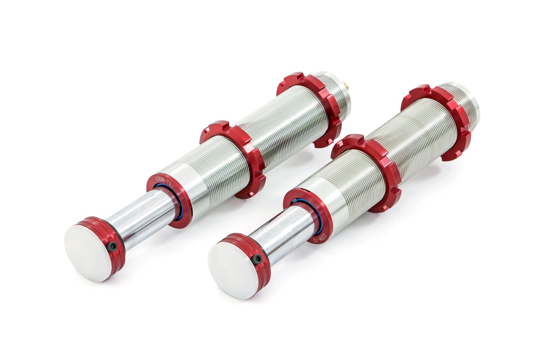 hydraulic travel bump stop pair