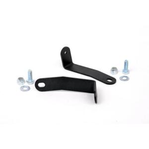 20-INCH LED LIGHT BAR BUMPER HOOP MOUNTS 1987-2006 JEEP WRANGLER YJ & TJ