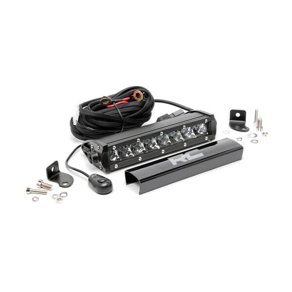 8" CHROME SERIES CREE LED SINGLE ROW LIGHT BAR