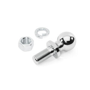 Hitch Ball with 1" Shankin Chrome
