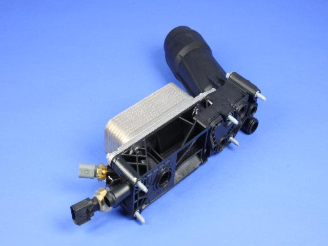 engine oil filter housing